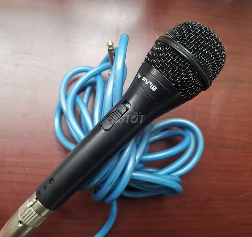 Microphone Peavey PV12 Đen XLR. Mua bán Tivi, Âm thanh tại Quận Hai Bà Trưng Hà Nội được đăng bởi Kapa2H208 hình 1