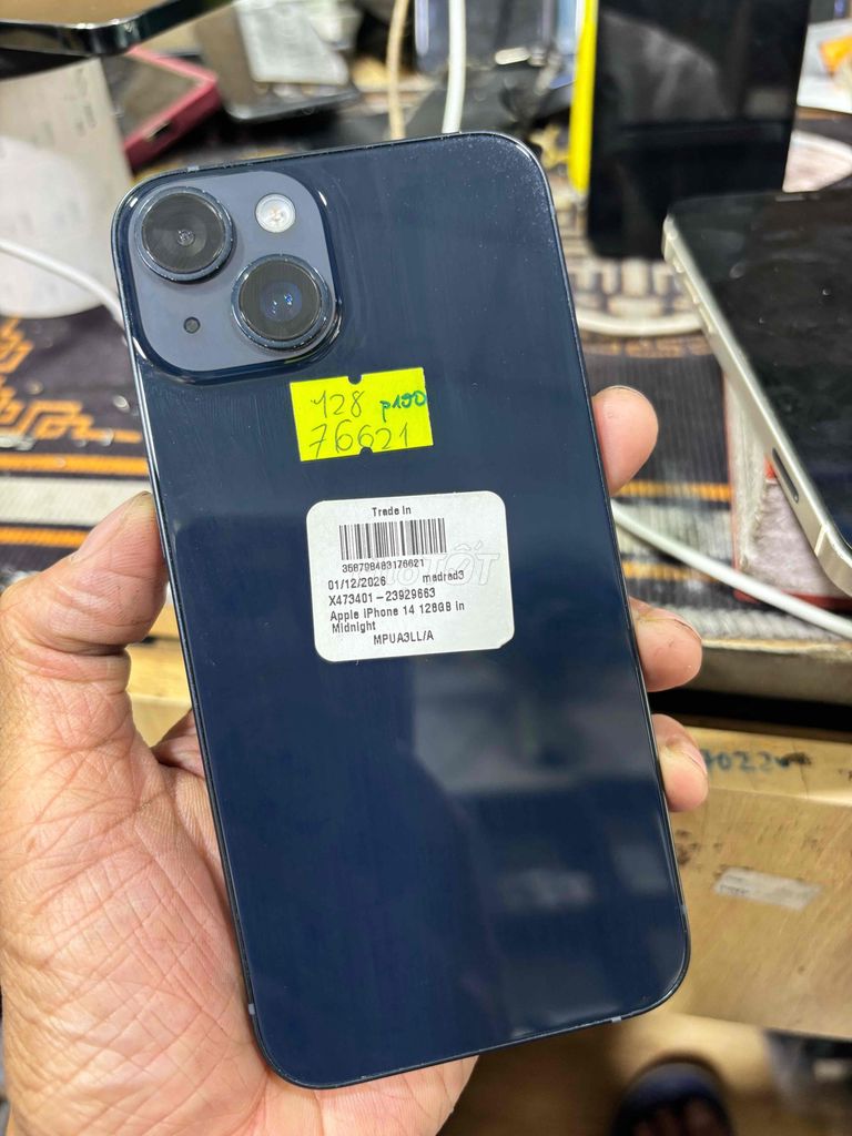 Apple iPhone 14 128GB Midnight Đã qua sử dụng. Mua bán Điện thoại tại Quận Tân Phú Tp Hồ Chí Minh được đăng bởi gia phát hình 1