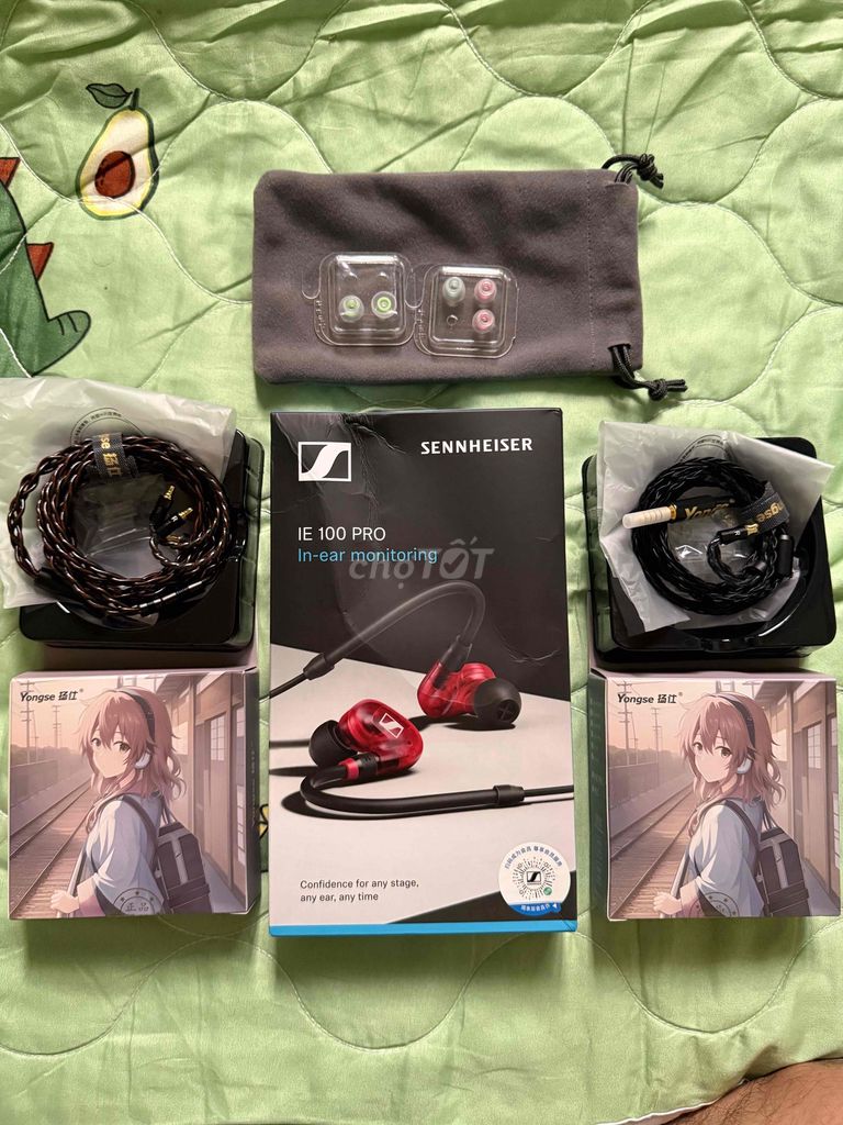 Tai nghe SENNHEISER IE 100 Pro Đỏ Mới nguyên seal. Mua bán Tivi, Âm thanh tại Thành phố Thủ Đức Tp Hồ Chí Minh được đăng bởi Liu Fu hình 1