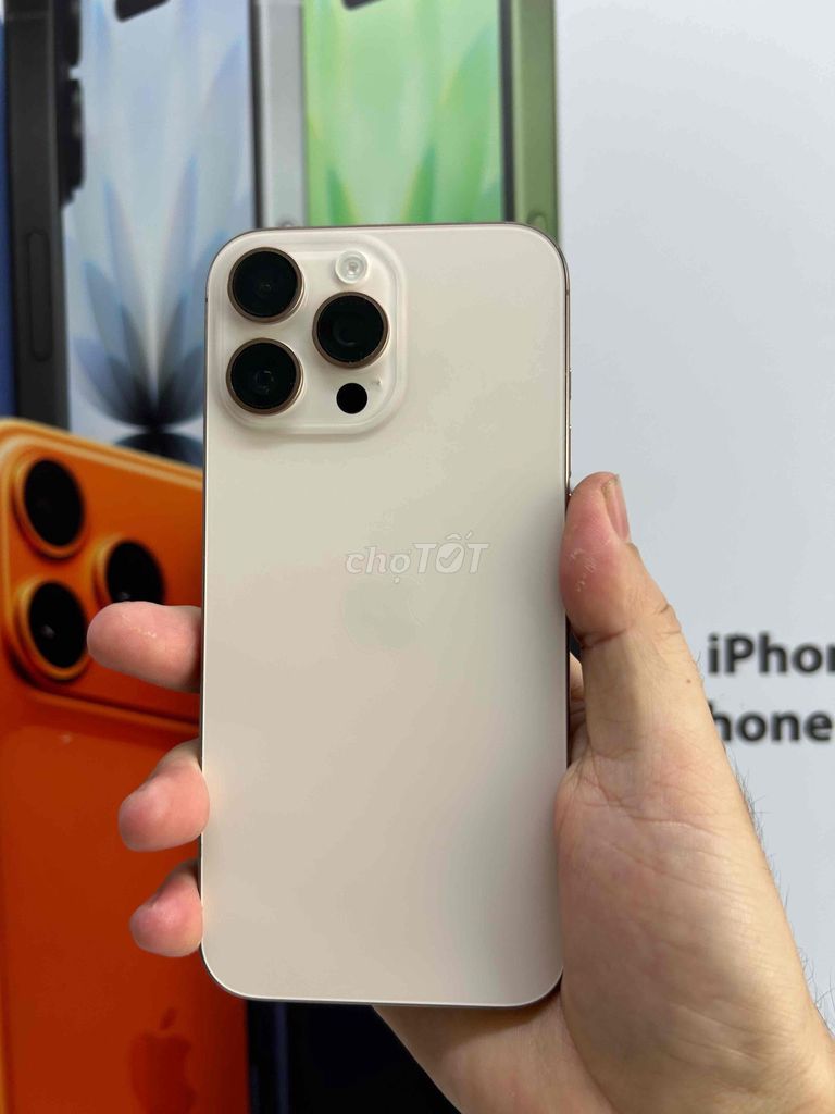iPhone 16 Pro Max 256GB Vàng pin 91%. Mua bán Điện thoại tại Quận Bình Tân Tp Hồ Chí Minh được đăng bởi Thuận Phát Store hình 1