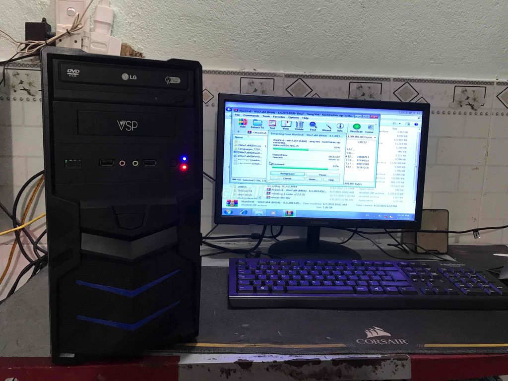 Máy tính bàn core i3 4gb ram 250gb hdd