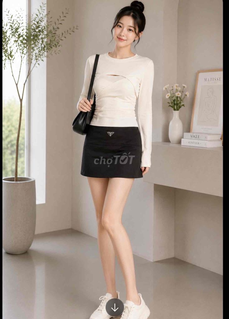 Set Chân váy kaki dáng ngắn Kèm Áo Croptop. Mua bán Quần áo tại Huyện Bình Chánh Tp Hồ Chí Minh được đăng bởi Quyên hình 1