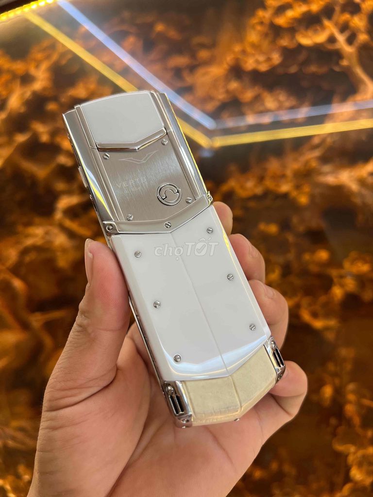 Vertu Signature S Trắng. Mua bán Điện thoại tại Thành phố Thủ Đức Tp Hồ Chí Minh được đăng bởi Thông Vertu hình 5