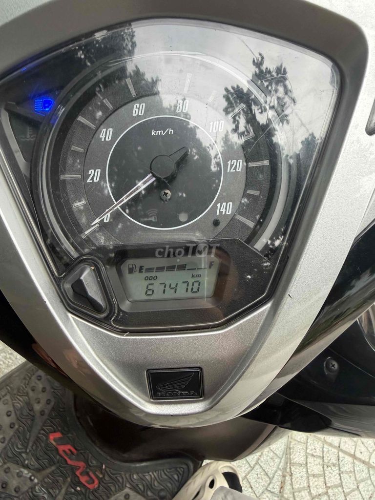 Премиальная версия Honda Lead 2019, черная, 67470 км