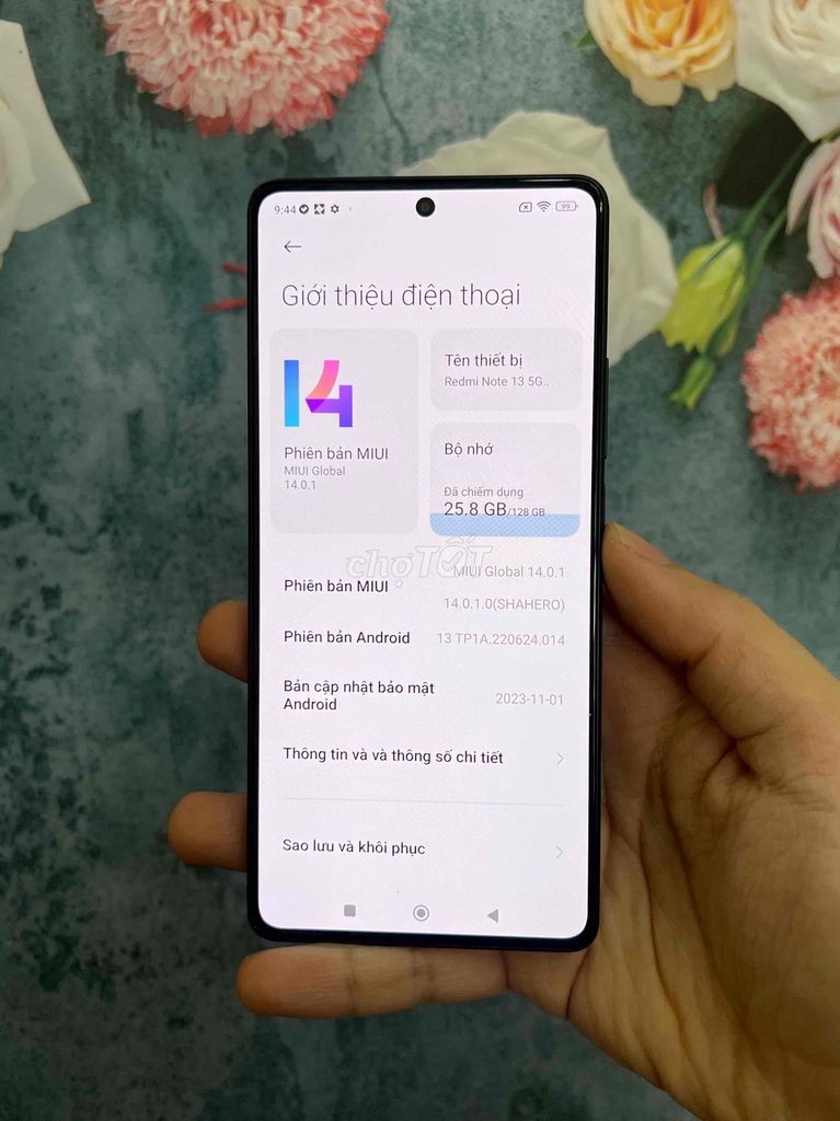 Xiaomi Redmi Note 13 5G BH 6 tháng có trả góp