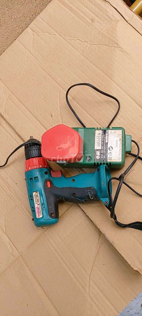 Máy khoan pin Makita 9.6V Xanh, Đỏ. Mua bán Nội thất, đồ gia dụng khác tại Quận 6 Tp Hồ Chí Minh được đăng bởi Ngọc Lực hình 1