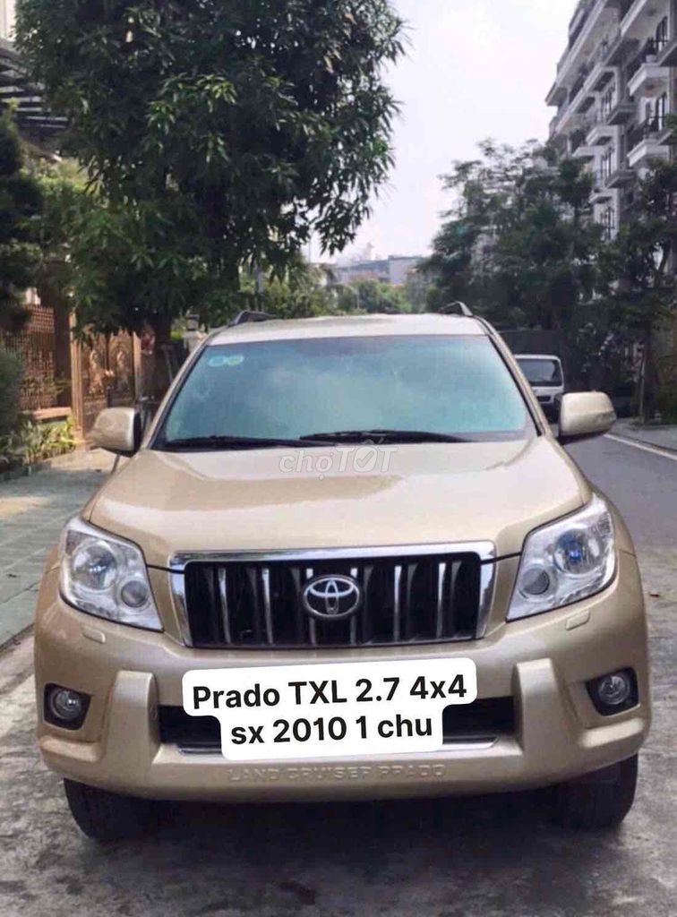 Toyota Prado 2010 TXL 2.7 4x4 sx 2010 sieu moi