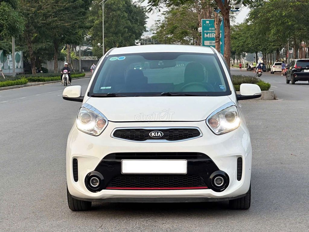 KIA Morning 2017 Si 88000 km Trắng. Mua bán Ô tô tại Quận Bắc Từ Liêm Hà Nội được đăng bởi Phạm Bá Hướng hình 2