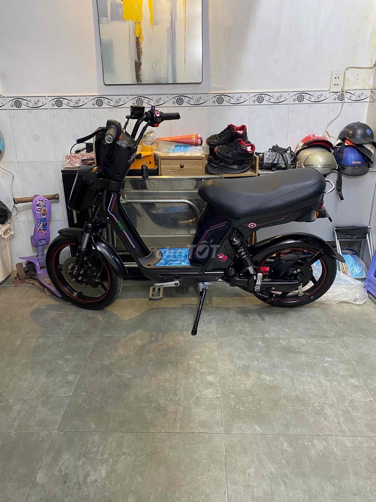 Xe đạp điện Pega Cap A+ Xanh đen. Mua bán Xe điện tại Quận Bình Tân Tp Hồ Chí Minh được đăng bởi Nguyễn bảo thanh thảo hình 3