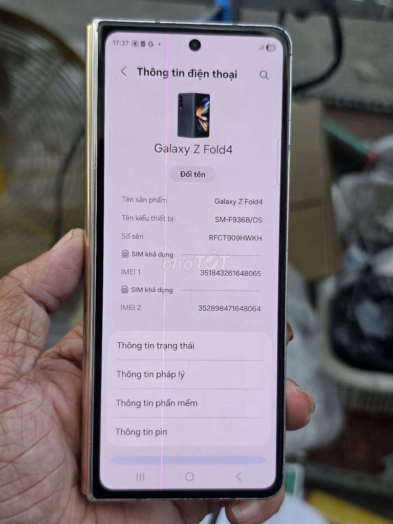  Galaxy Z Fold4 256GB giá trải nghiệm . Mua bán Điện thoại tại Quận 8 Tp Hồ Chí Minh được đăng bởi Thiên Hòa mobile  hình 1