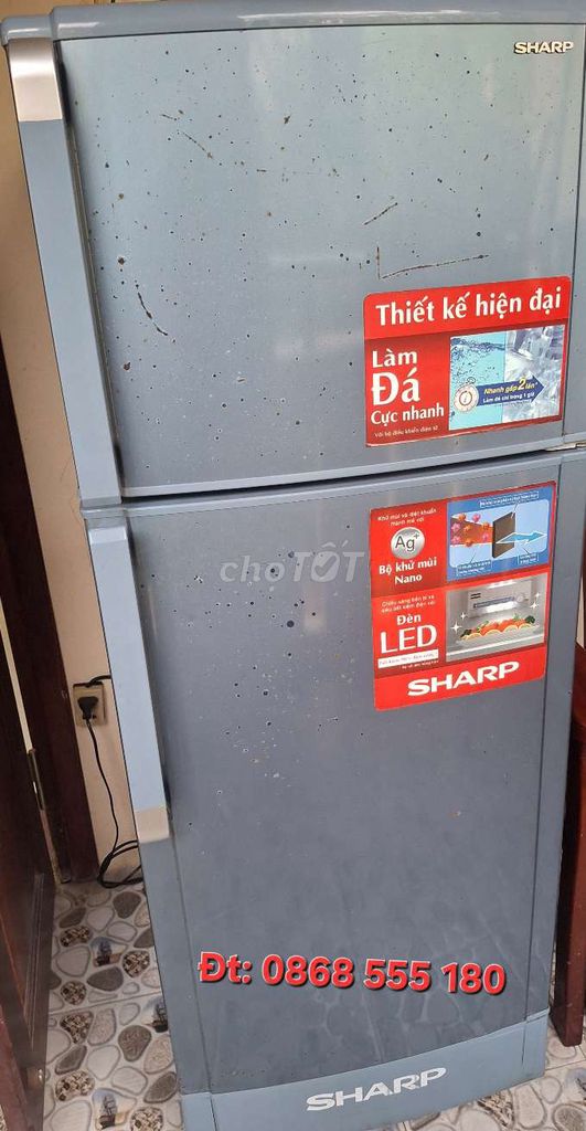 Tủ lạnh Sharp 190L Xám . Mua bán Tủ lạnh tại Huyện Tam Dương Vĩnh Phúc được đăng bởi Kỳ Nguyễn hình 1