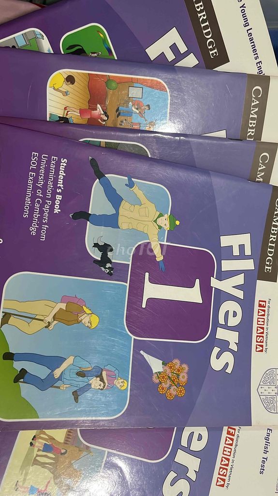 PASS bộ sách FLYERS 1-7 (7 cuốn) cho bé Tiểu Học. Mua bán Mẹ và bé tại Quận Bình Tân Tp Hồ Chí Minh được đăng bởi Trân hình 1