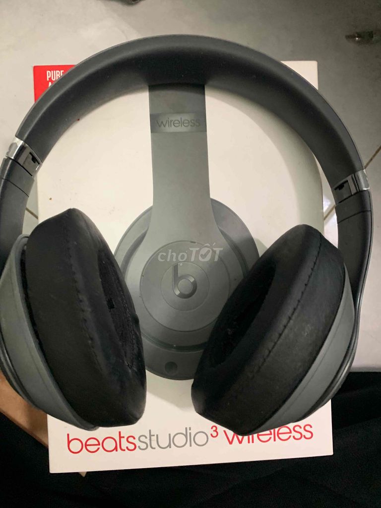 Tai nghe Beats Studio3 Wireless Xám Không dây. Mua bán Tivi, Âm thanh tại Quận Bình Tân Tp Hồ Chí Minh được đăng bởi Châu Trần hình 1