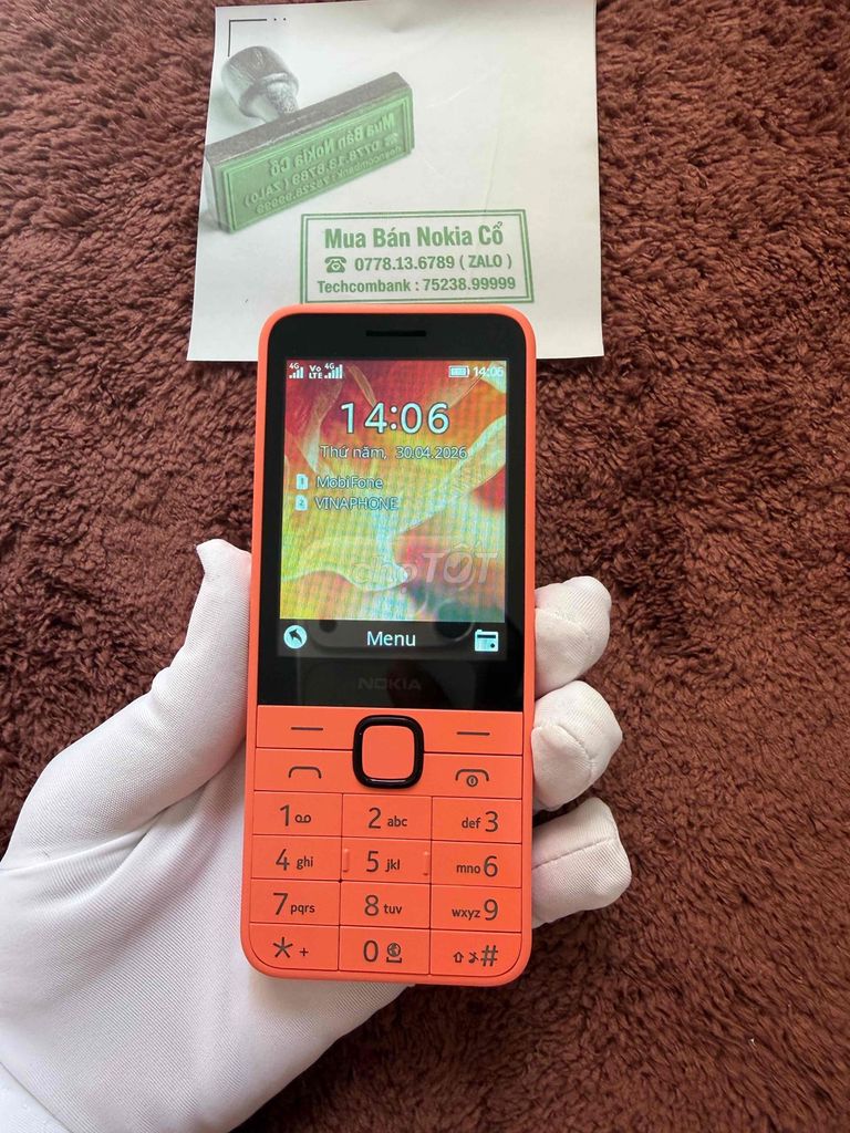 Nokia 220 Cam 4G 2 sim đẹp 99%,hàng FPT zin. Mua bán Điện thoại tại Quận 10 Tp Hồ Chí Minh được đăng bởi Mua Bán Nokia Cổ hình 1
