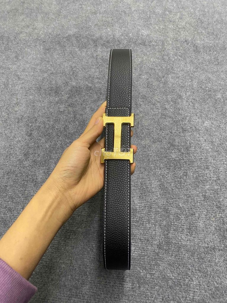 Dây lưng nam da bò Đen HM. Mua bán Phụ kiện thời trang khác tại Huyện Chương Mỹ Hà Nội được đăng bởi Store Nguyễn Thắng Thời Trang Nam hình 1