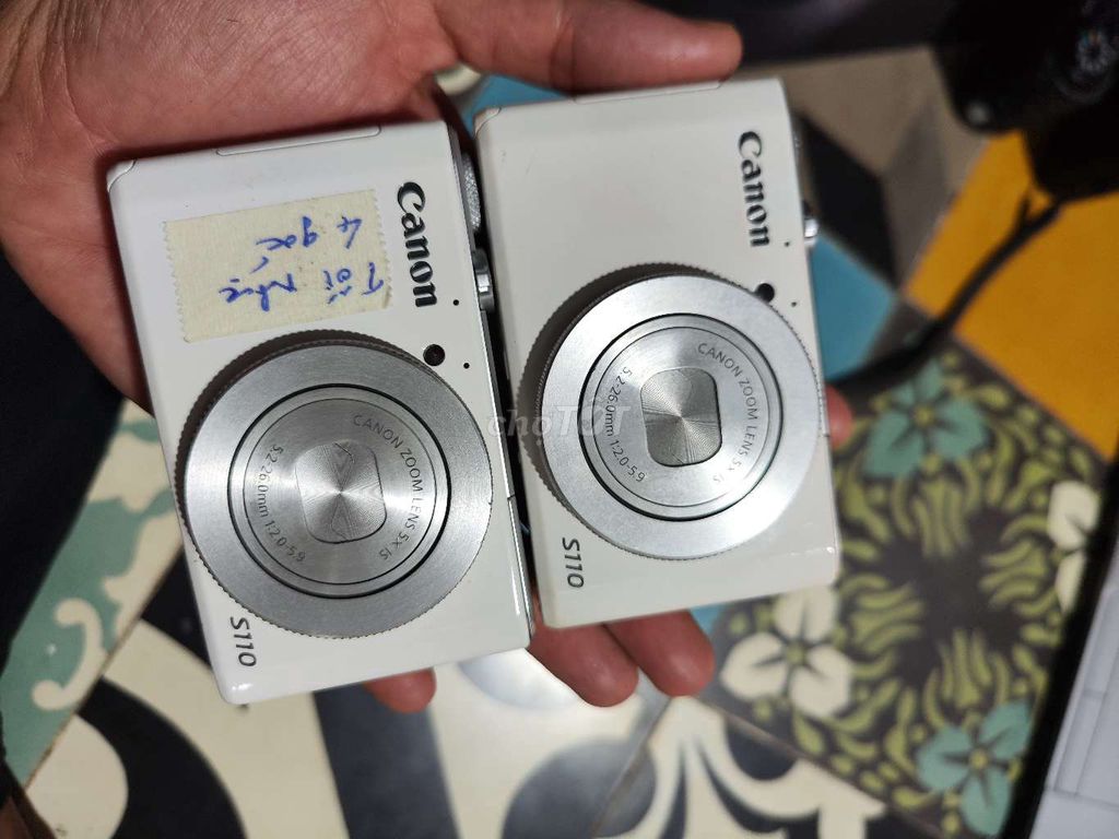 Máy ảnh Canon S110 Trắng Đã sử dụng. Mua bán Máy ảnh, Máy quay tại Thành phố Thủ Đức Tp Hồ Chí Minh được đăng bởi Phú Quý hình 1