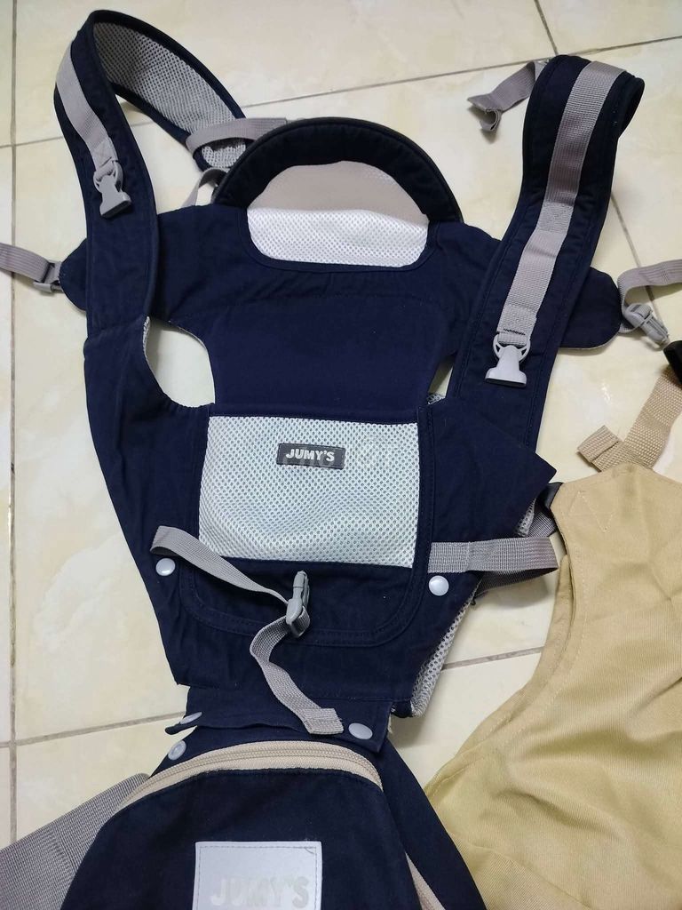 Địu em bé JUMYS Xanh navy Đã sử dụng. Mua bán Mẹ và bé tại Quận Gò Vấp Tp Hồ Chí Minh được đăng bởi thi thi hình 1