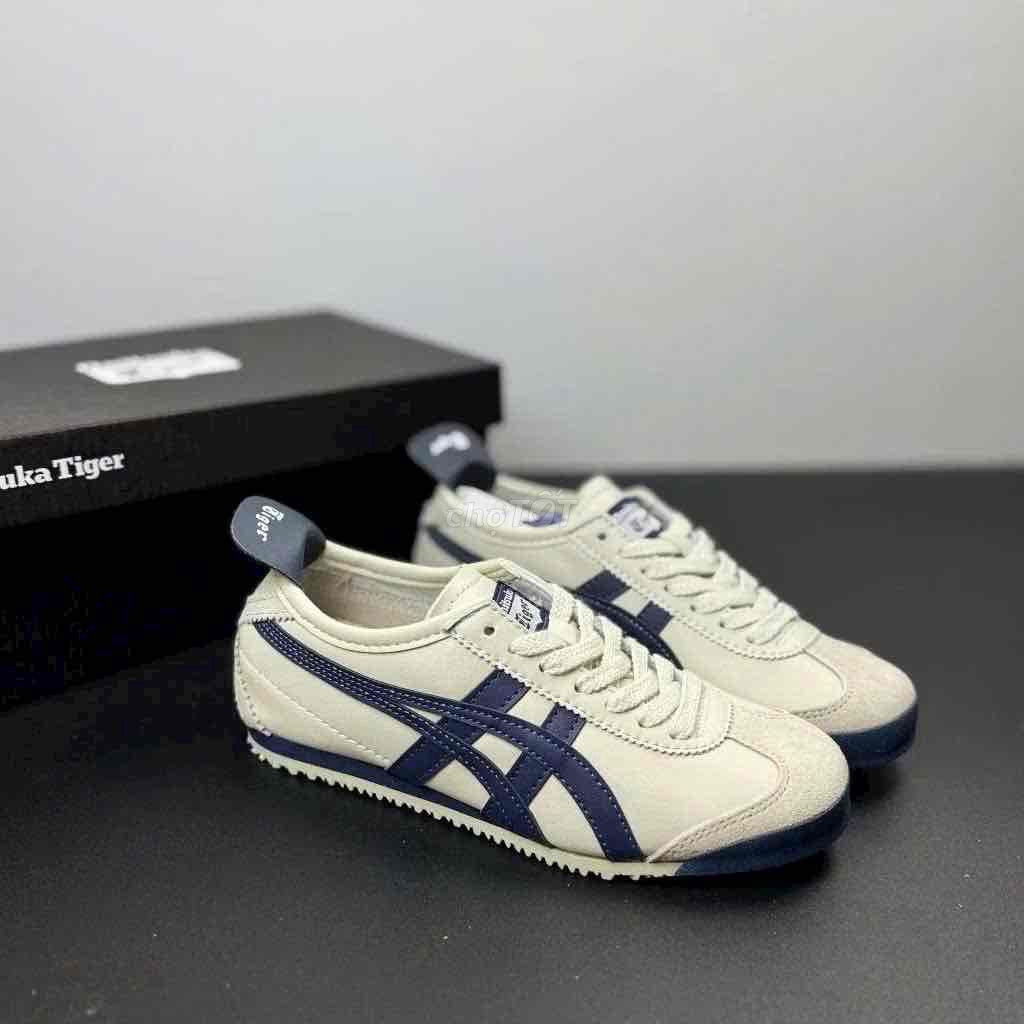 Giày thể thao Onitsuka Tiger Kem, Xanh navy. Mua bán Giày dép tại Huyện Cờ Đỏ Cần Thơ được đăng bởi Chót Thái hình 1