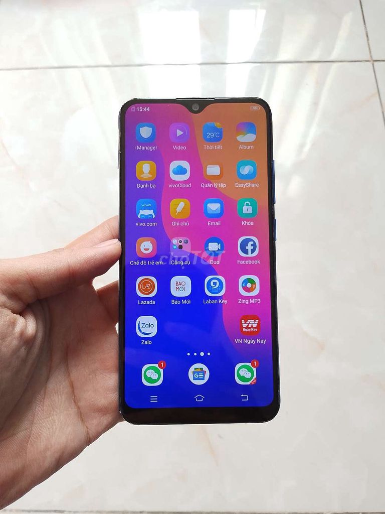Vivo Y93, Ram3/32Gb, Pin trâu, đẹp, có Ship xa. Mua bán Điện thoại tại Quận Gò Vấp Tp Hồ Chí Minh được đăng bởi hupeter hình 1