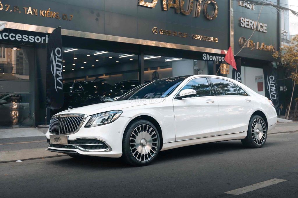 Mercedes S400L Model 2018 - Trắng Kem. Mua bán Ô tô tại Quận 7 Tp Hồ Chí Minh được đăng bởi Thật Nguyễn LongAnh Auto hình 2