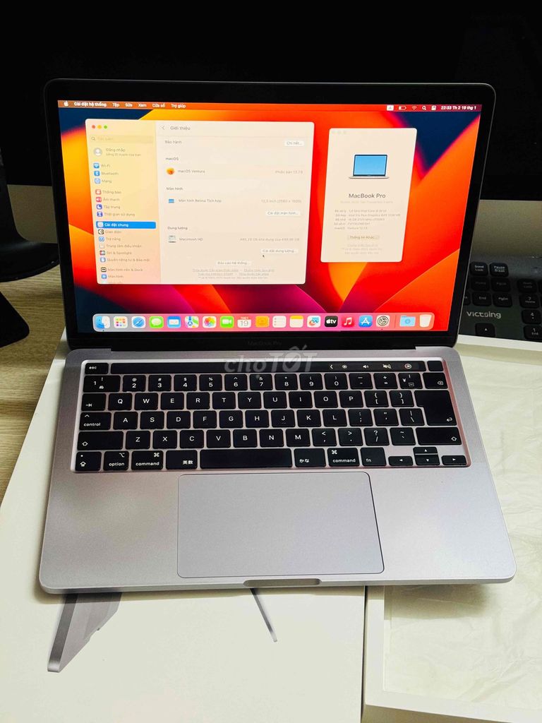 Apple Macbook Pro 2020 i5 16GB/512GB full box. Mua bán Laptop tại Quận Ba Đình Hà Nội được đăng bởi Nguyen  hình 1