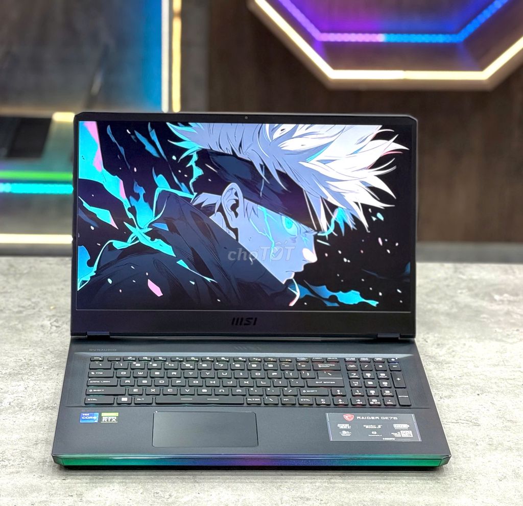 MSI GE76 Raider i7-12700H 16G/512G RTX 3080. Mua bán Laptop tại Quận Ninh Kiều Cần Thơ được đăng bởi Laptop Tèo Em hình 1