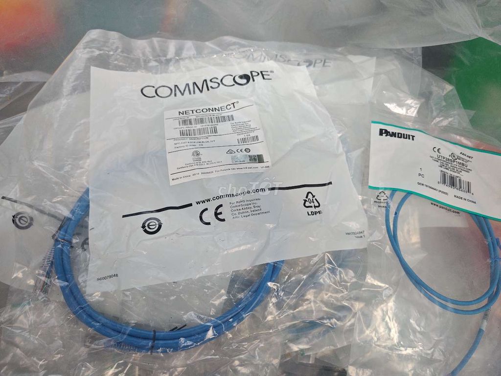 Cáp mạng Commscope Netconnect Cat6. Mua bán Phụ kiện (Màn hình, Chuột...) tại Quận 3 Tp Hồ Chí Minh được đăng bởi HOÀNG ANH NGUYỄN hình 1