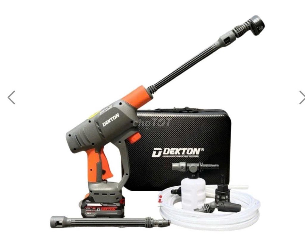 Máy rửa xe pin 21V Dekton M21-SRX1406PROMAX. Mua bán Nội thất, đồ gia dụng khác tại Huyện Thanh Trì Hà Nội được đăng bởi manh12 hình 1