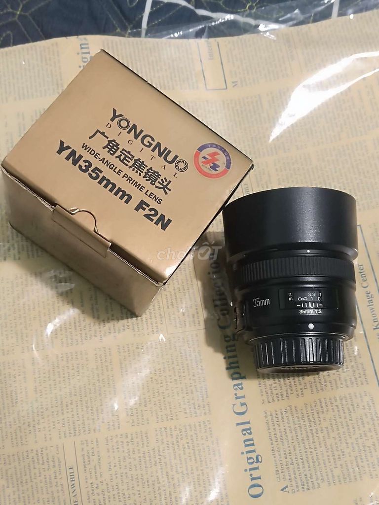 Ống kính Yongnuo 35 F2 nikon. Mua bán Máy ảnh, Máy quay tại Thành phố Biên Hòa Đồng Nai được đăng bởi Nguyễn hình 1
