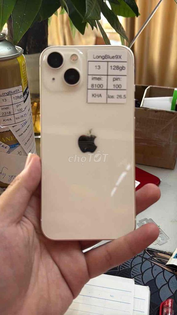 Apple iPhone 13 128GB Vàng A15 Bionic. Mua bán Điện thoại tại Quận Cầu Giấy Hà Nội được đăng bởi Long blue 9x hình 1