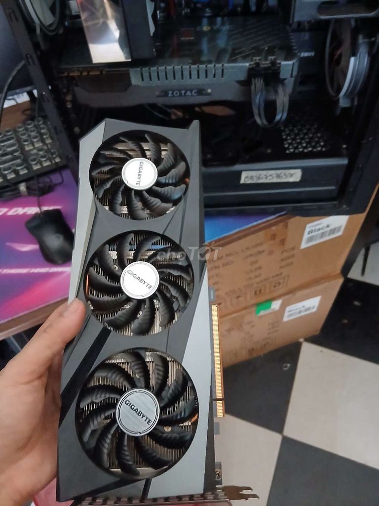 RX 6500 XT GAMING OC 4GB GDDR6 3 fan. Mua bán Linh kiện (RAM, Card...) tại Quận Cẩm Lệ Đà Nẵng được đăng bởi Phạm Quang Huy hình 1