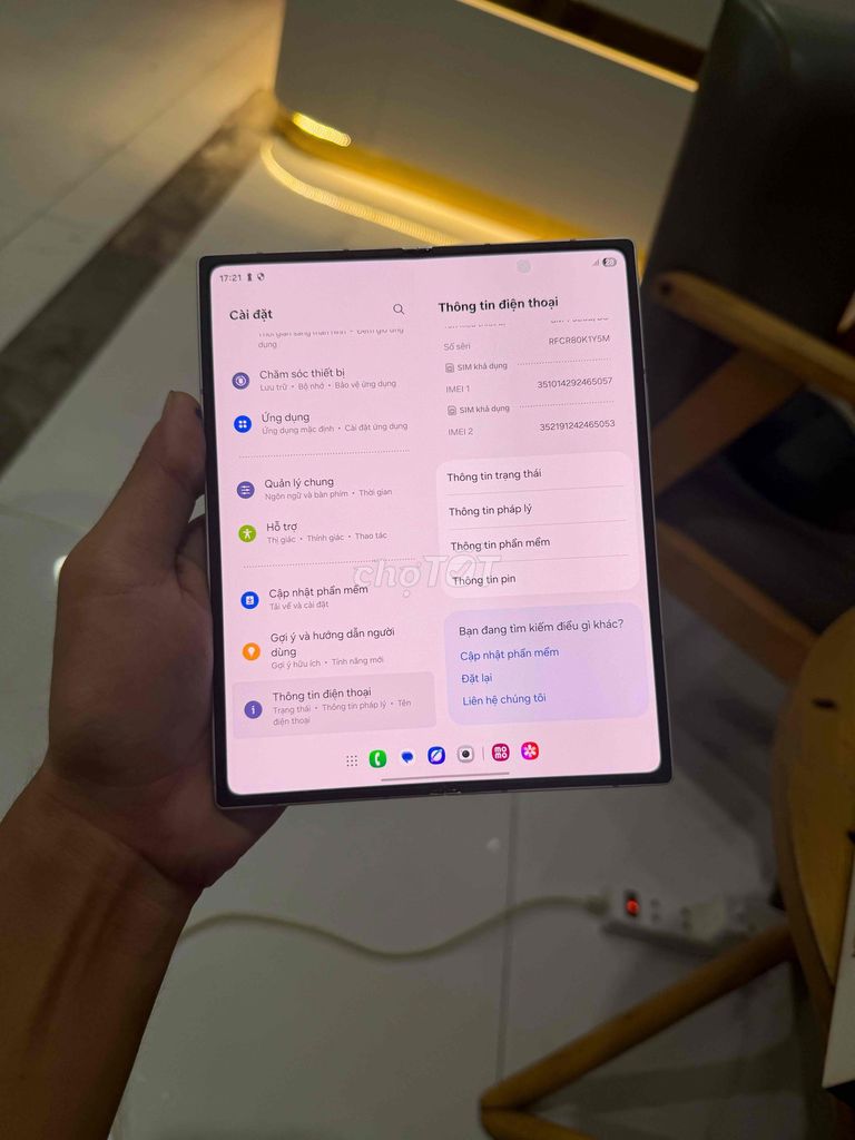 Samsung Galaxy Z Fold 3 512GB Xám. Mua bán Điện thoại tại Quận Bình Tân Tp Hồ Chí Minh được đăng bởi hung phat hình 1