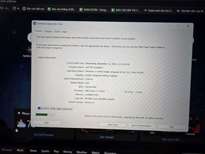 LAPTOP LENOVO LOQ R5- 7235H- 12GB - 512GB- 3050-6G. Mua bán Laptop tại Quận 10 Tp Hồ Chí Minh được đăng bởi NGUYỄN ĐÌNH TRUNG HẬU