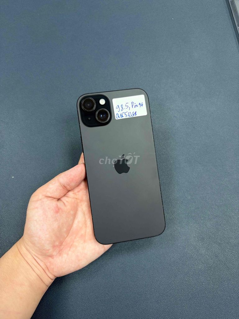 Apple iPhone 15 Plus 512GB Đen. Mua bán Điện thoại tại Quận Bình Thạnh Tp Hồ Chí Minh được đăng bởi Bảo Long hình 1