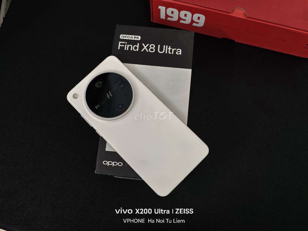 Oppo Find X8 Ultra 12GB 256GB Trắng 99%. Mua bán Điện thoại tại Quận Nam Từ Liêm Hà Nội được đăng bởi Quốc Việt hình 1