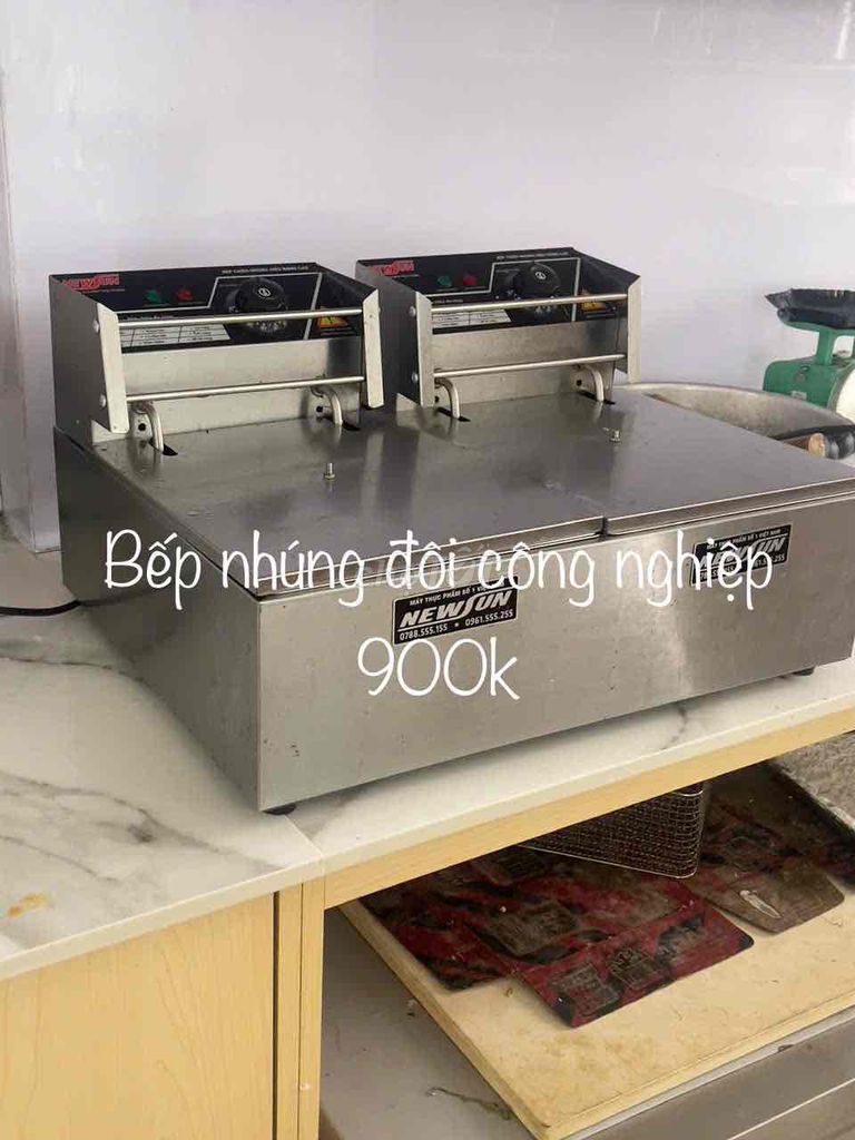 bếp nướng đôi dung tích lớn