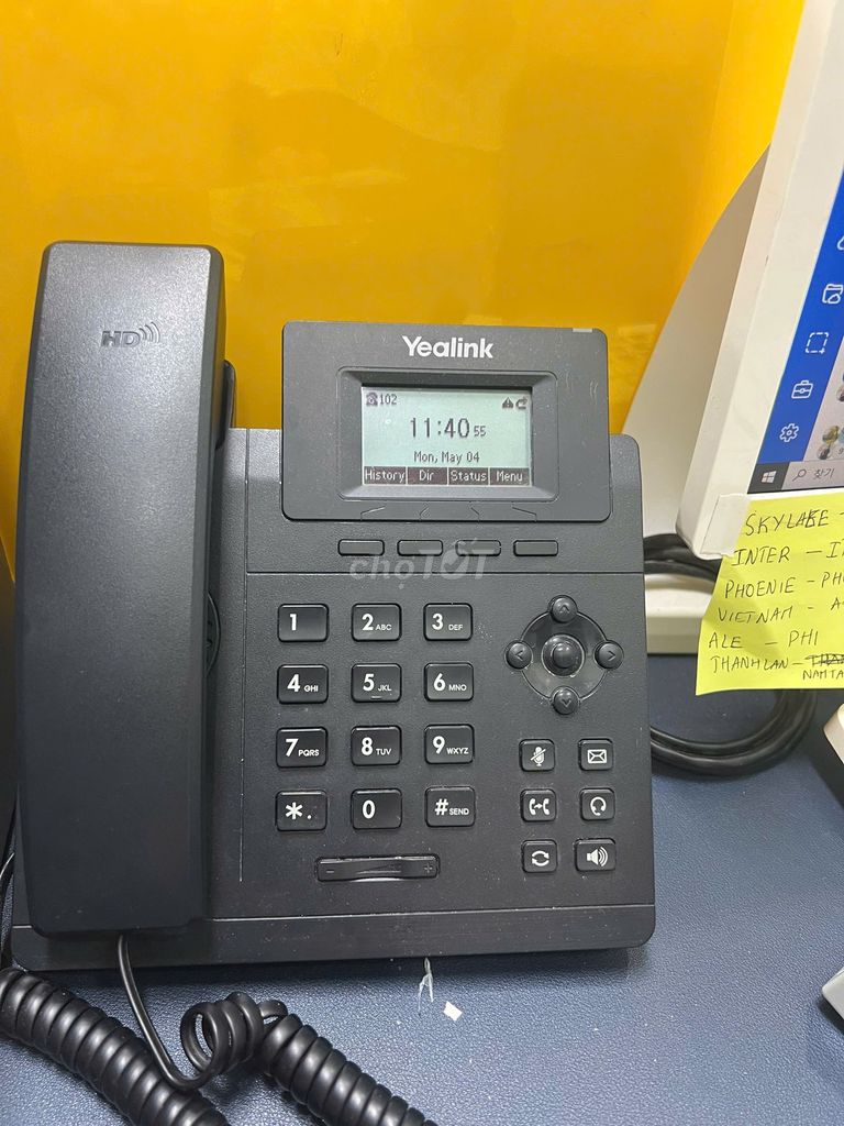 Điện thoại bàn IP Yealink SIP-T30 Đen. Mua bán Điện thoại tại Quận Nam Từ Liêm Hà Nội được đăng bởi ASIA GOLF TOUR hình 1