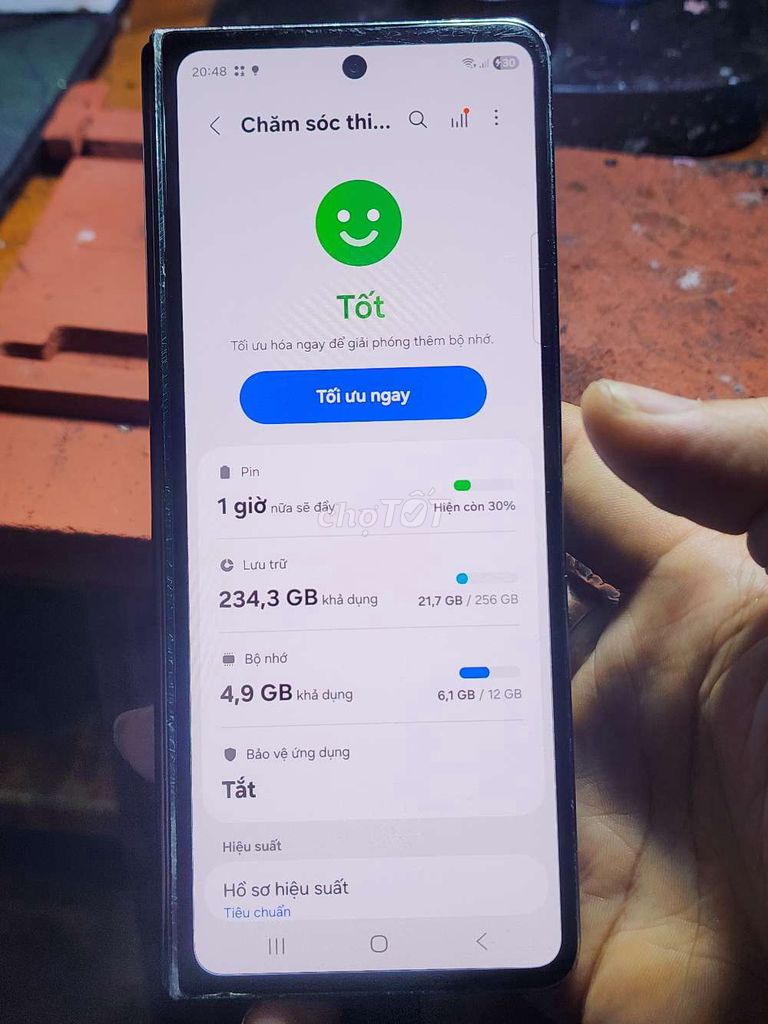 Samsung Z Fold 4 256GB Đen Like New. Mua bán Điện thoại tại Thành phố Huế Thừa Thiên Huế được đăng bởi Minh Hoàng hình 1