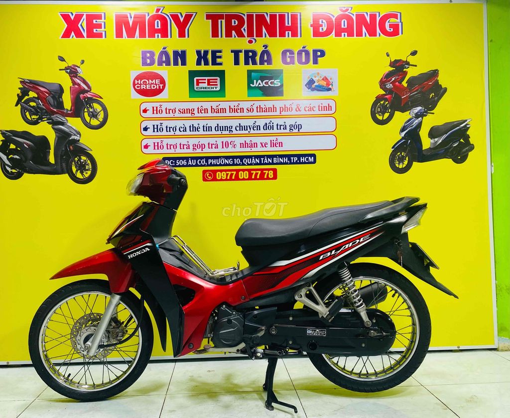 Honda Blade 2020 biển số thành phố