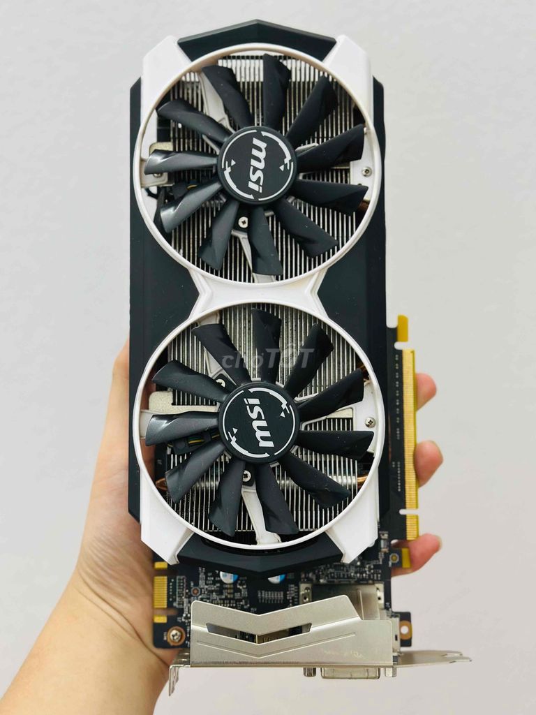 Card đồ họa MSI GTX 960 2G Đen trắng. Mua bán Linh kiện (RAM, Card...) tại Huyện Thanh Oai Hà Nội được đăng bởi Hồng Hải hình 1
