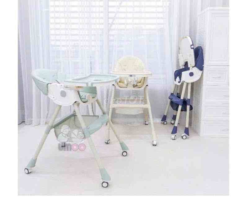 Ghế ăn dặm Umoo UM-05145 Xanh Trắng Kem. Mua bán Mẹ và bé tại Quận Tân Bình Tp Hồ Chí Minh được đăng bởi Nguyen huy hình 1