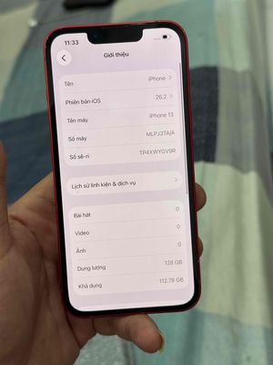 Apple iPhone 13 128GB Đỏ Đã dùng