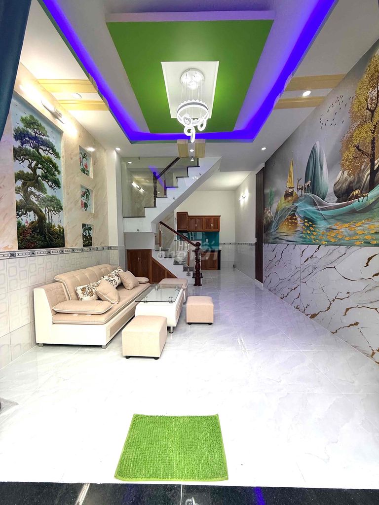 mình cần bán nhà 1 trệt 1 lầu gần chợ bà điểm/ giá hơn 1 tỷ