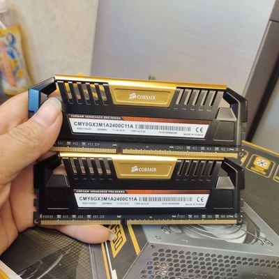 🍓RAM MÁY BÀN DDR3 8GB TẢN CORSAIR LẮP MÁY BAO OK