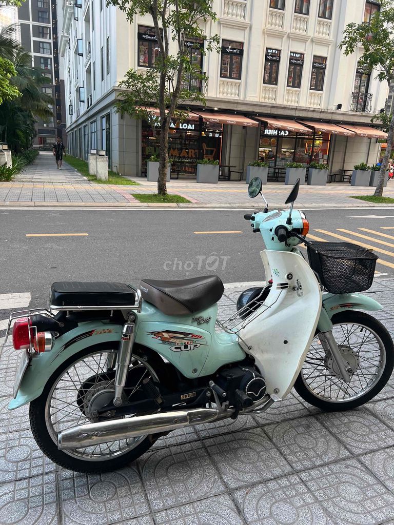 Honda Cub 50cc бирюзовый, 5 передач