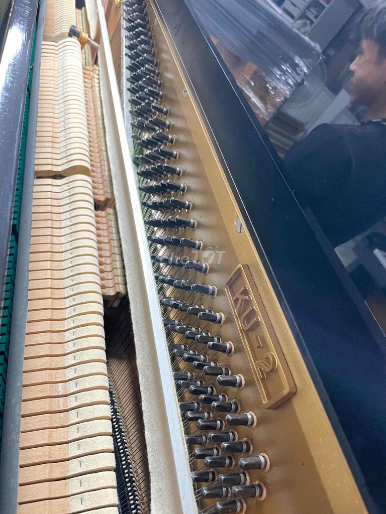 piano cơ uprigh kawai KU2 japan zin bh 10 năm