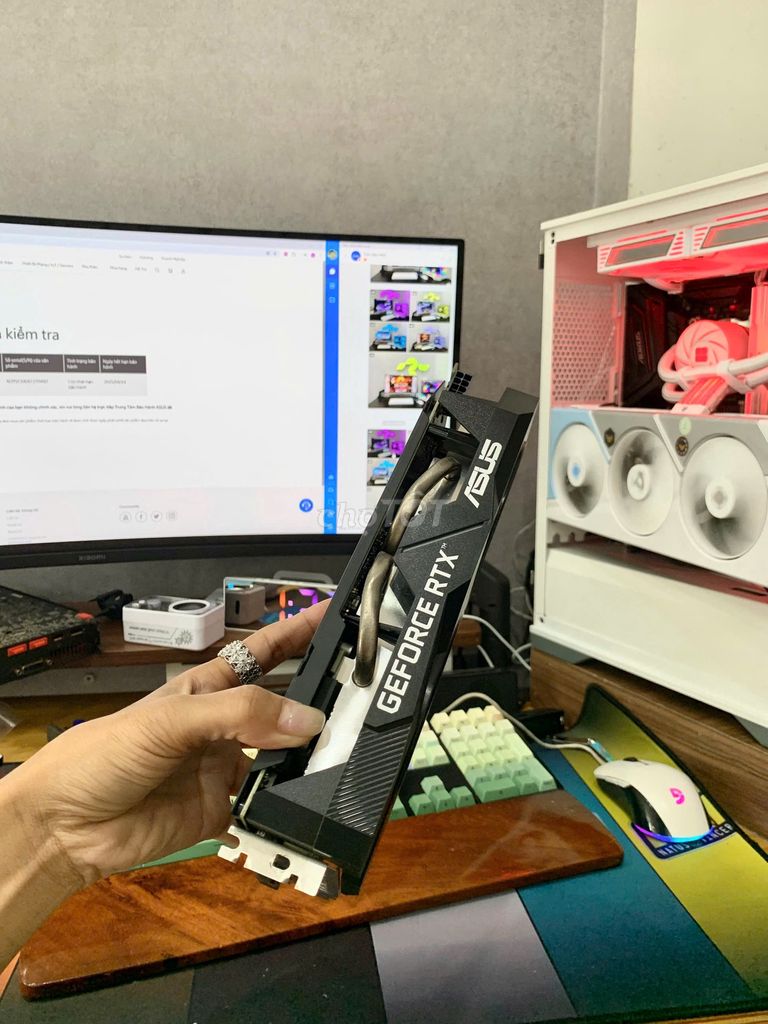 VGA RTX 2060 6G Asus Dual Hàng Đẹp keng