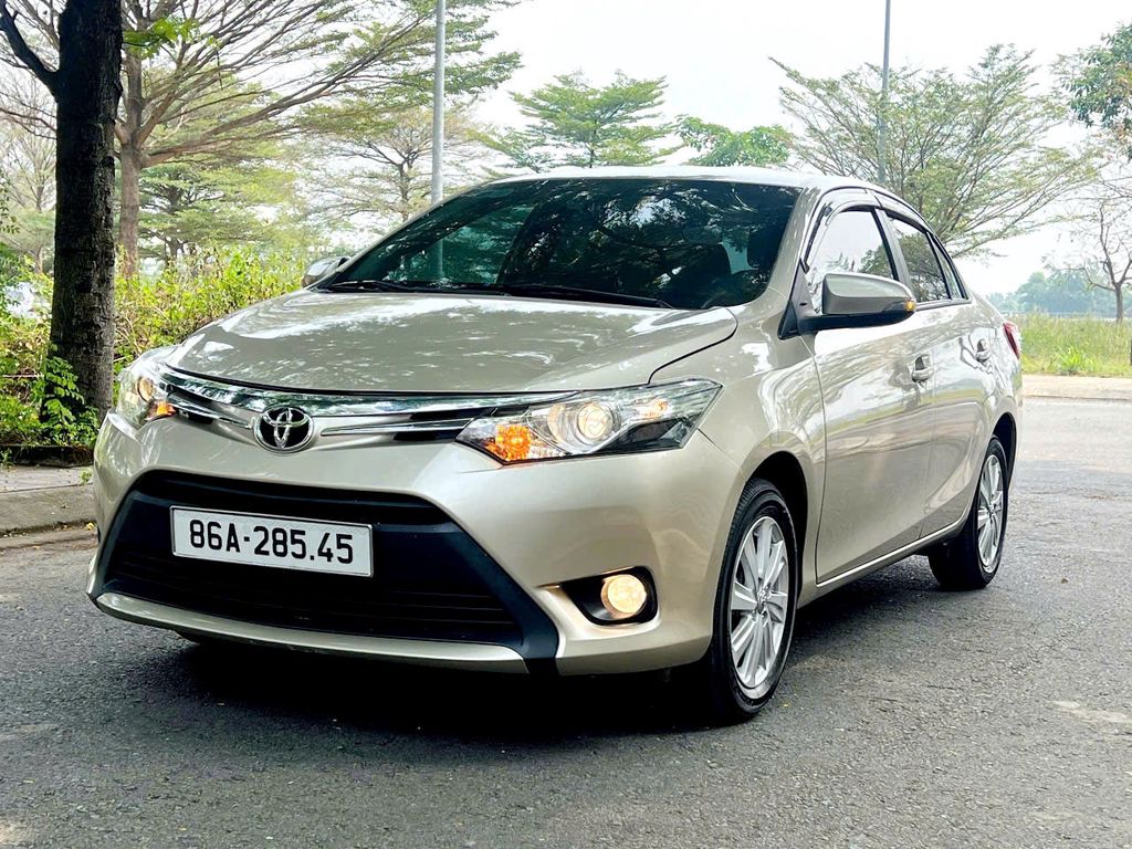 Toyota Vios 2018 1.5G CVT - Nâu vàng đẹp