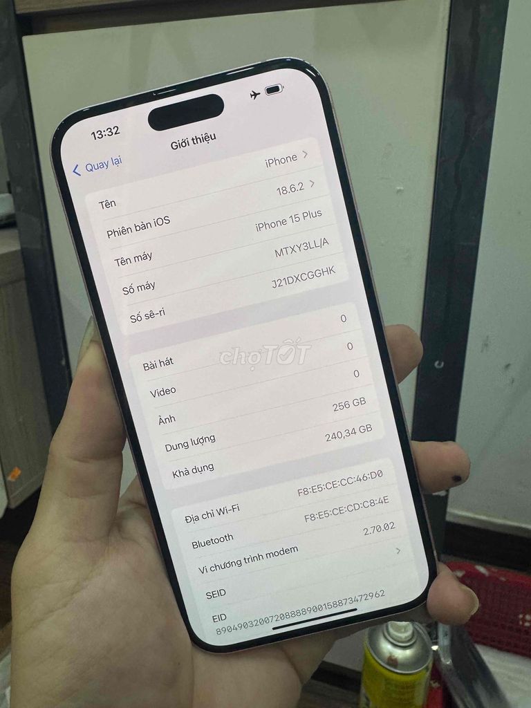 15pls zin all 256gb. Mua bán Điện thoại tại Quận 12 Tp Hồ Chí Minh được đăng bởi San San Mobile hình 1