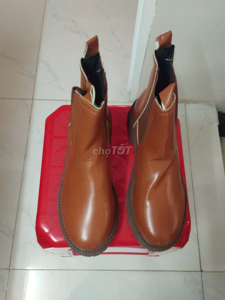 Giày boot Nữ Nâu Mới 100%. Mua bán Giày dép tại Quận 11 Tp Hồ Chí Minh được đăng bởi PHÁT  hình 1